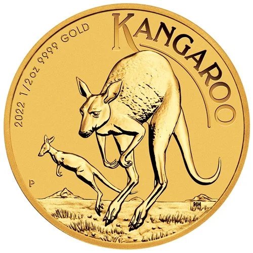 Australijski Kangur (1/2 oz.) - 1/2 uncji złota moneta